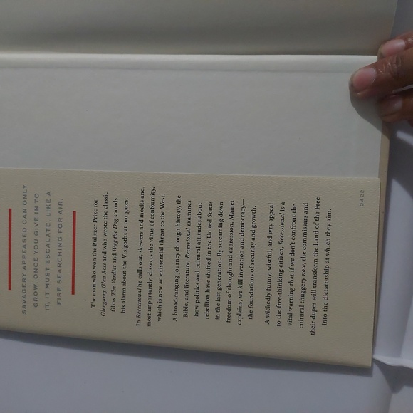 David MametRecessional: The Death of Free Speech and the Cost of a Free Lunch - Picture 3 of 3